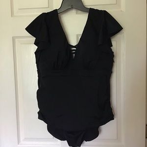 Light-lined No wire Swimsuit, Lane Bryant